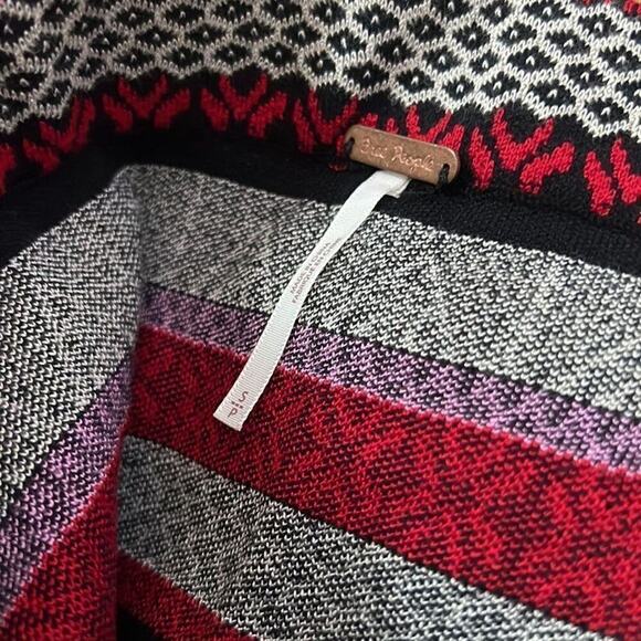 FREE PEOPLE FAIR ISLE PATTERN SKIRT S/P - Picture 4 of 6